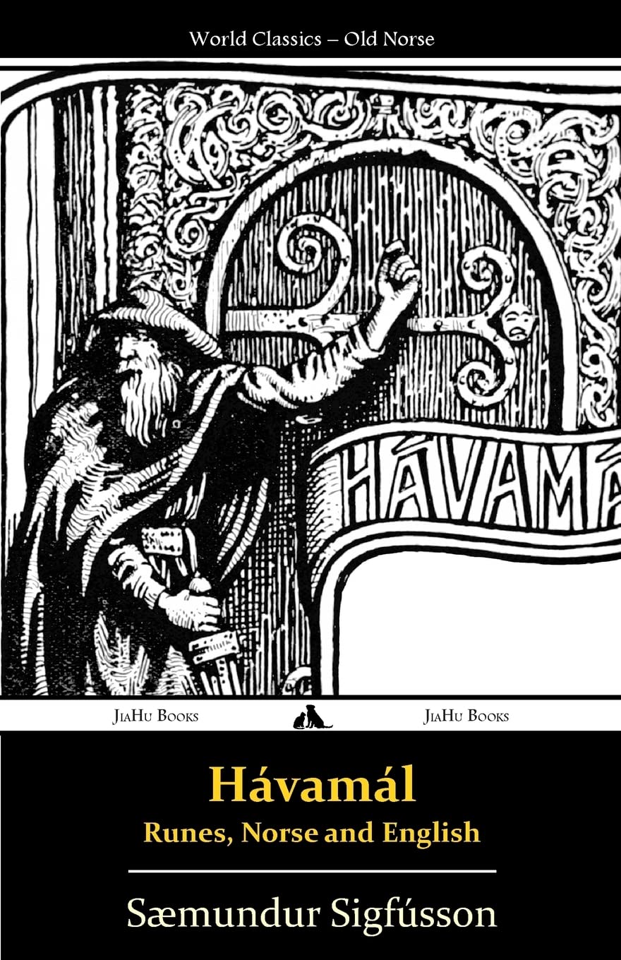Hávamál - Runes, Norse and English book