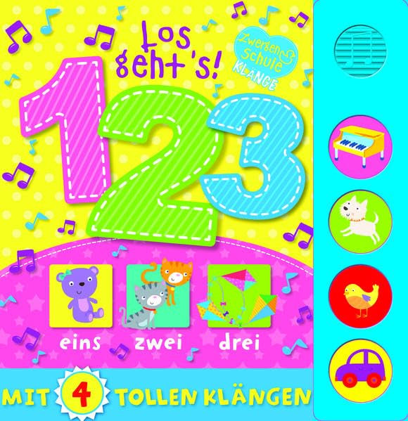 Meine ersten Zahlen: Mit 4 tollen Klängen Children's books