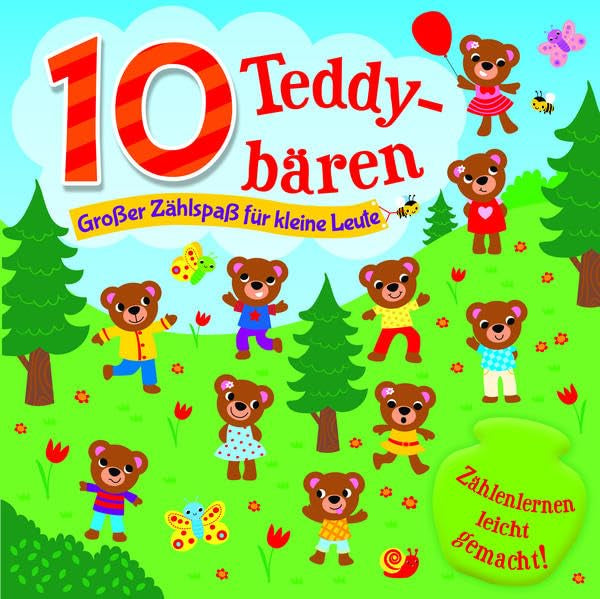 10 Teddy-Bären Children's books