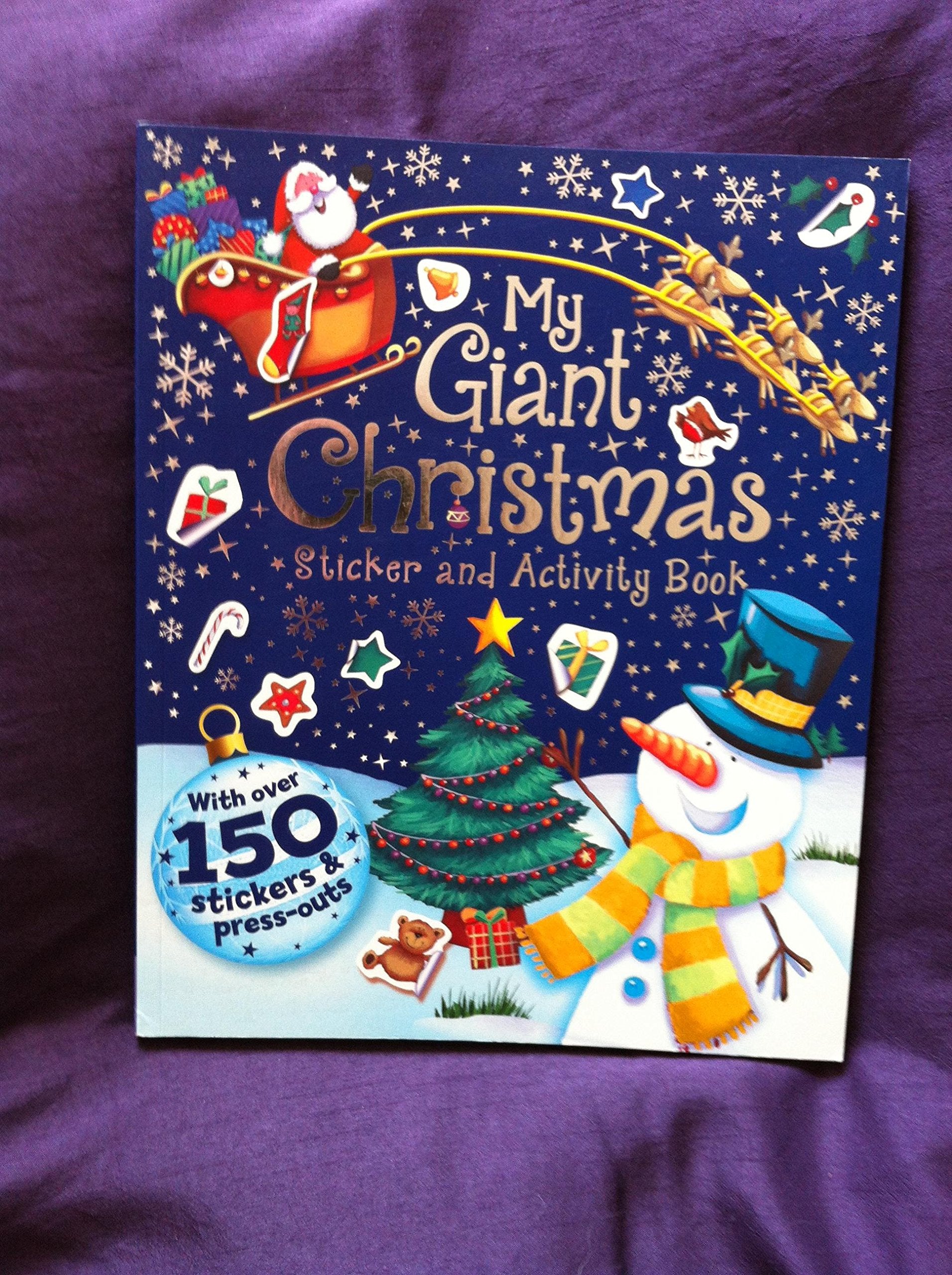 My Giant Christmas Sticker and Activity Book book