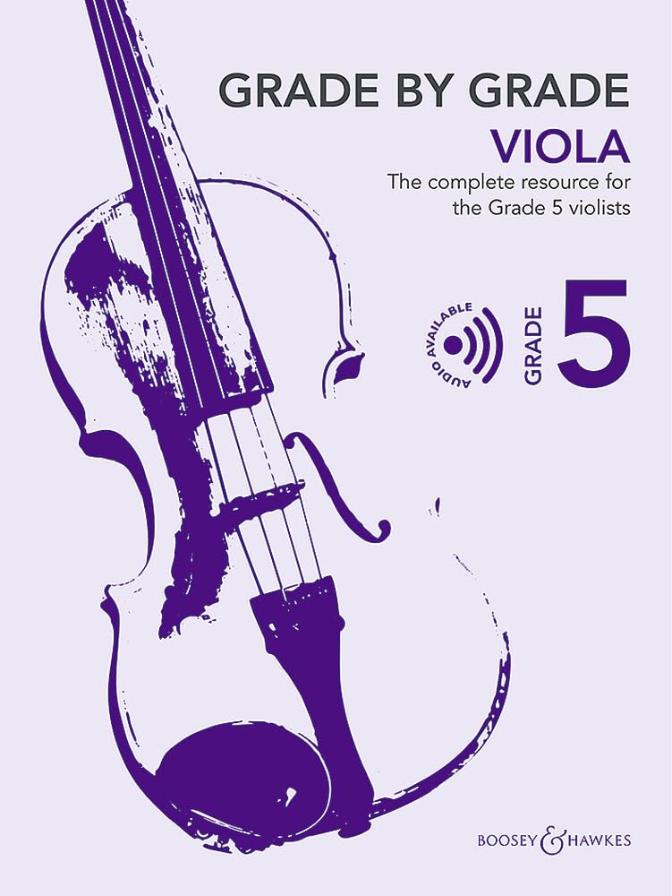 Grade by Grade - Viola Grade 5. Viola und Klavier. Sheet Music