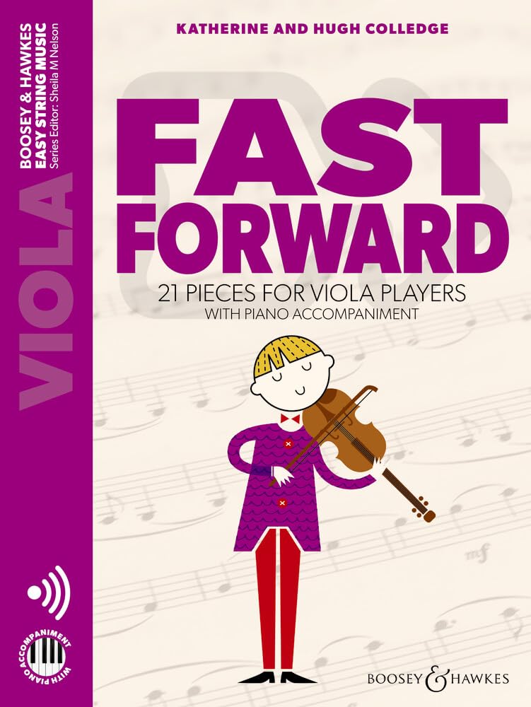 Fast Forward: 21 pieces for viola players. Viola und Klavier. (Easy String Music) Sheet Music