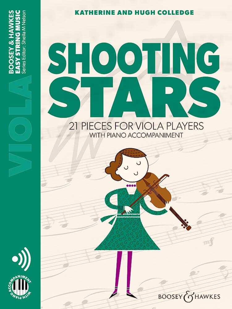 Shooting Stars: 21 pieces for viola players. Viola und Klavier. (Easy String Music) Sheet Music