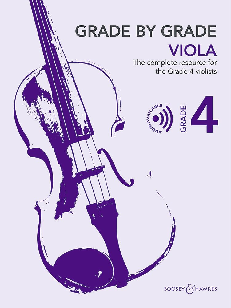 Grade by Grade - Viola Grade 4. Viola und Klavier. Sheet Music