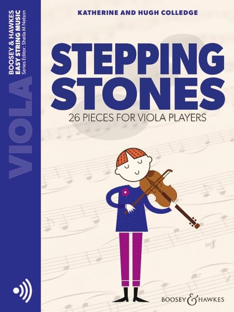 Stepping Stones: 26 pieces for viola players. Viola. (Easy String Music) Sheet Music