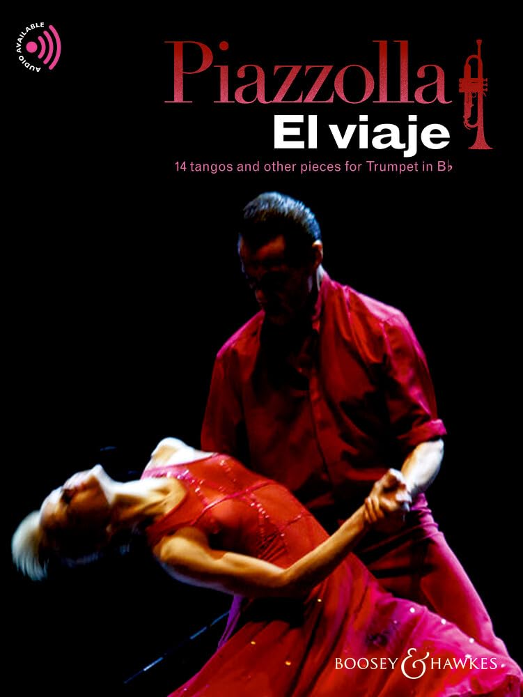 Piazzolla: El Viaje - 14 Tangos and Other Pieces for Trumpet Book/Audio Online Sheet Music