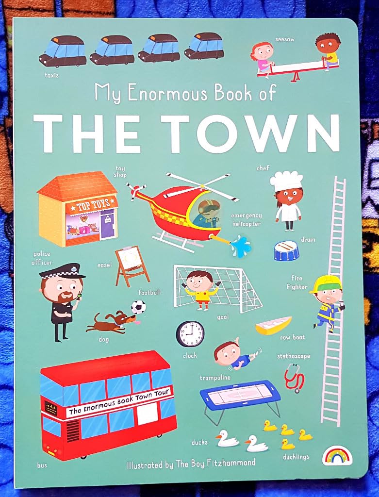 My Enormous Book of The Town! Tiptoi & Games