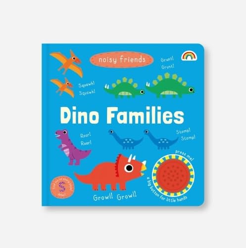 Noisy friends - Dino families book