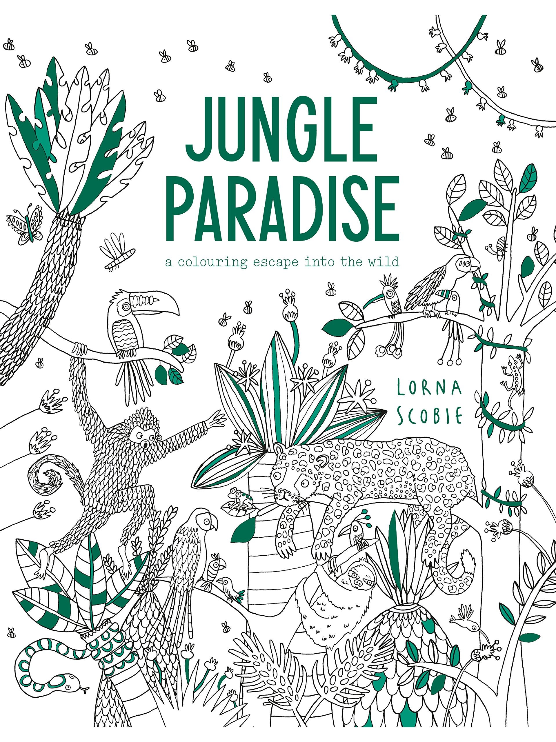 Jungle Paradise: A Coloring Escape into the Wild Film, Art & Culture
