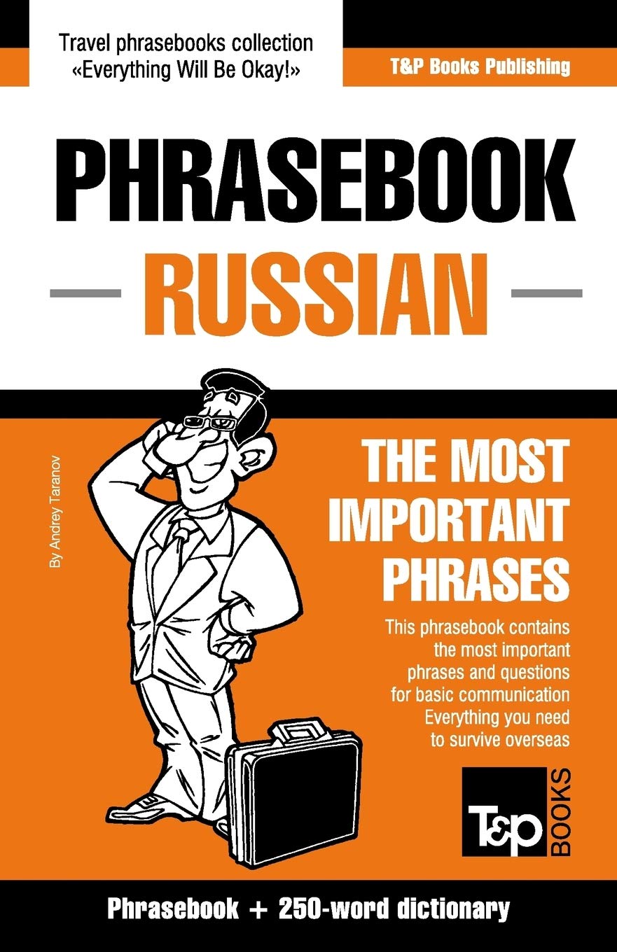 English-Russian phrasebook and 250-word mini dictionary (American English Collection, Band 254) Leisure, Home & Garden