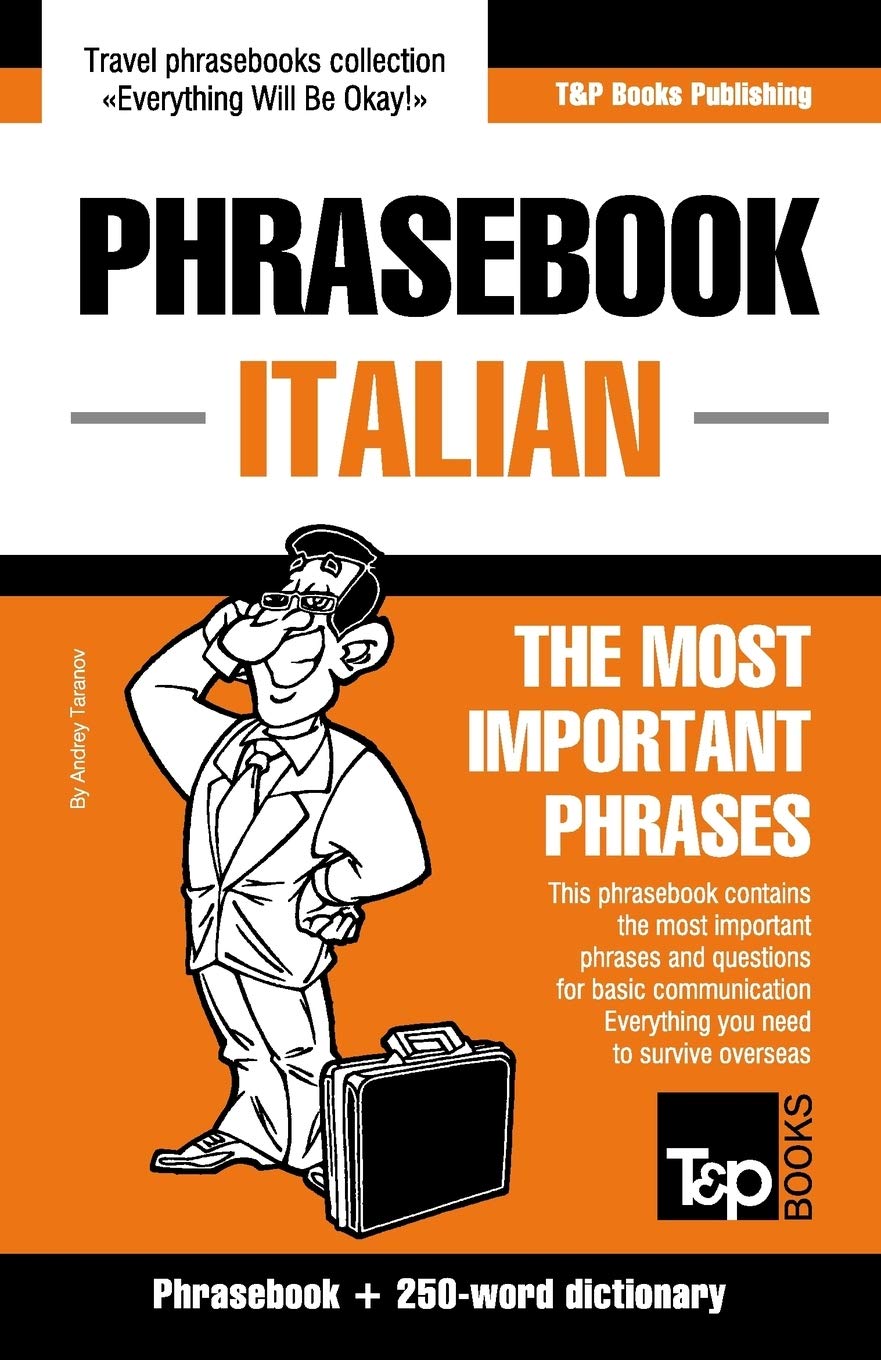 English-Italian phrasebook and 250-word mini dictionary (American English Collection, Band 169) Leisure, Home & Garden