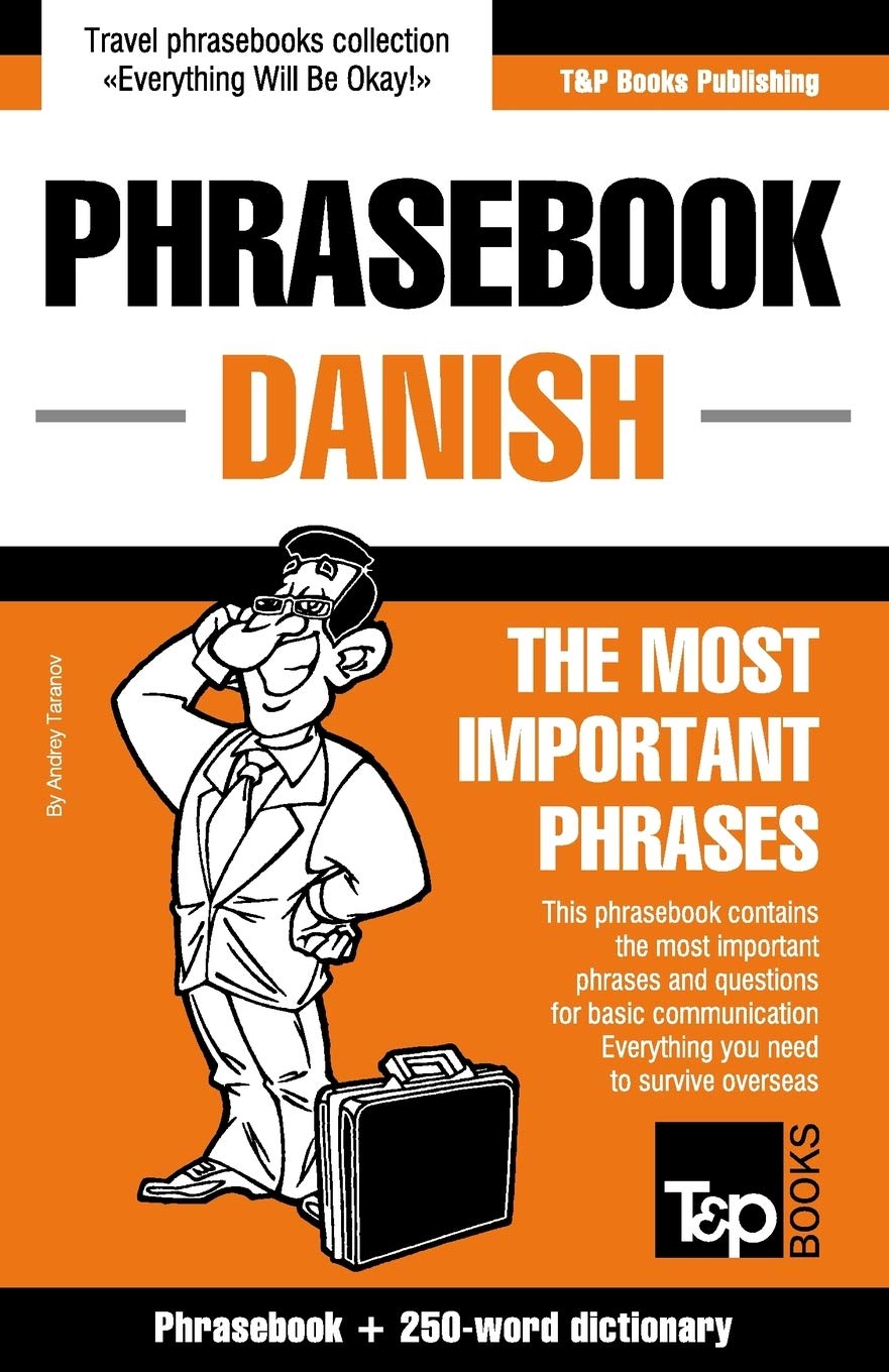 English-Danish phrasebook and 250-word mini dictionary (American English Collection, Band 87) Leisure, Home & Garden