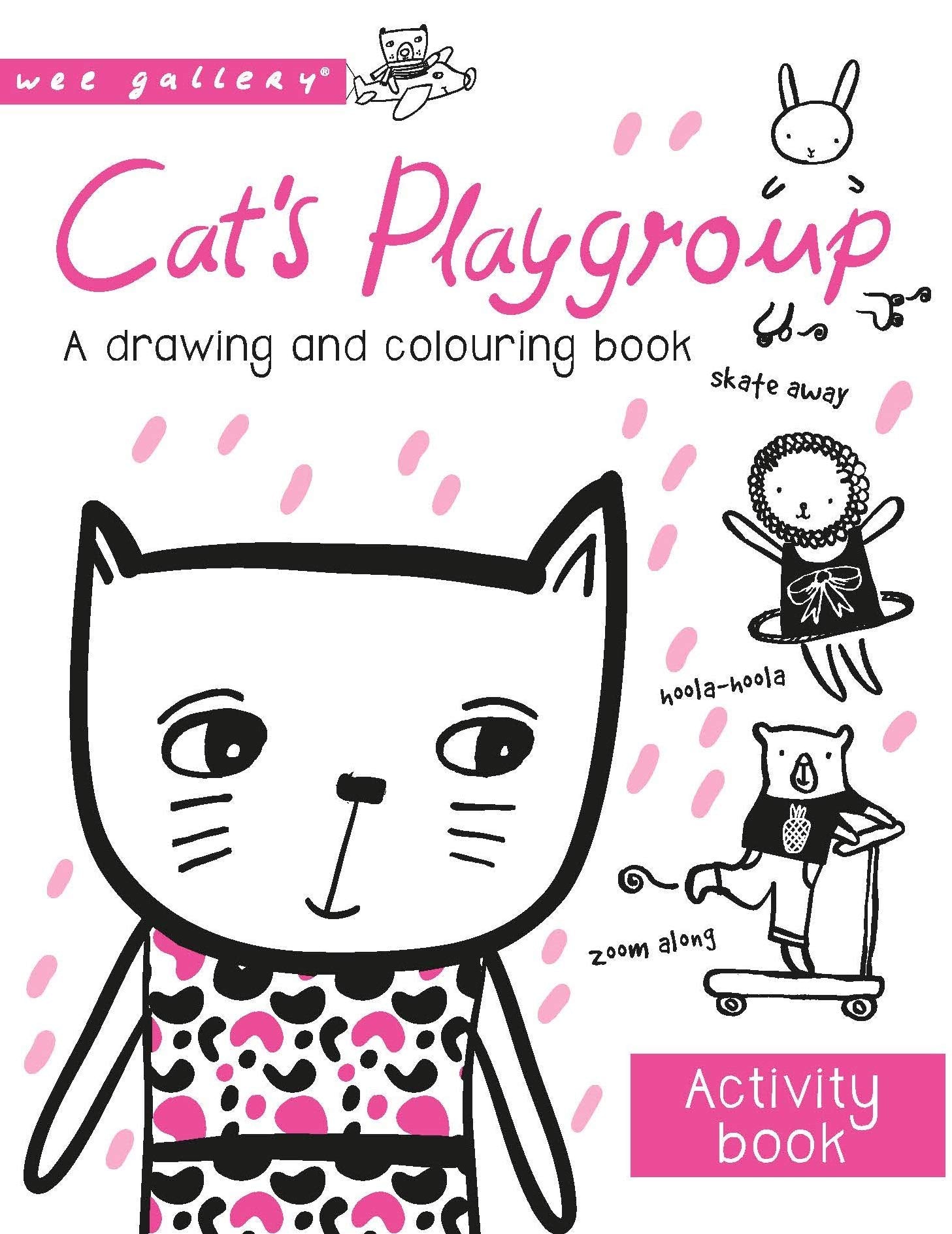 Cat's Playgroup: A drawing and colouring book (Wee Gallery Activity Books) Tiptoi & Games