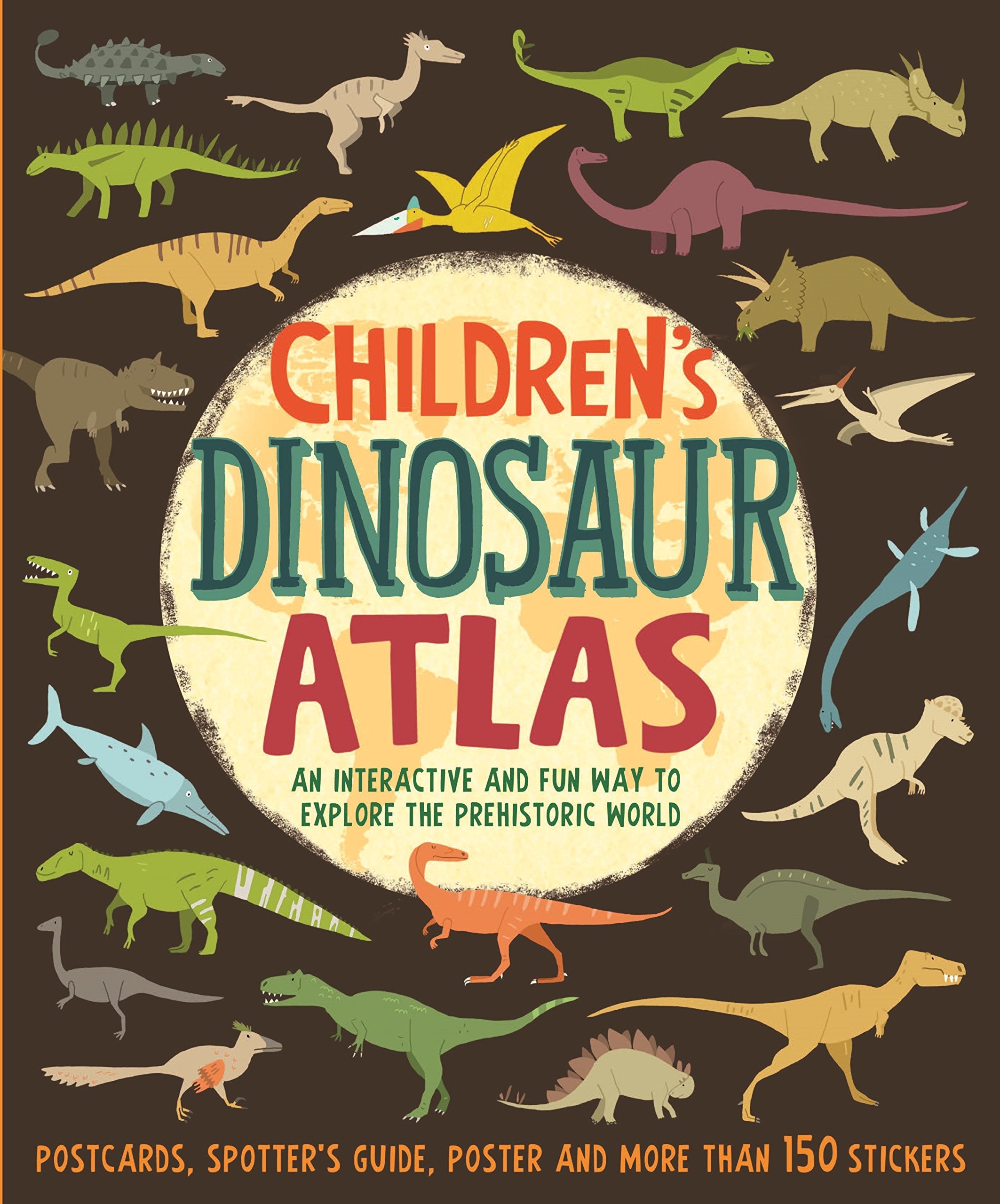 Children's Dinosaur Atlas: An interactive and fun way to explore the prehistoric world Tiptoi & Games
