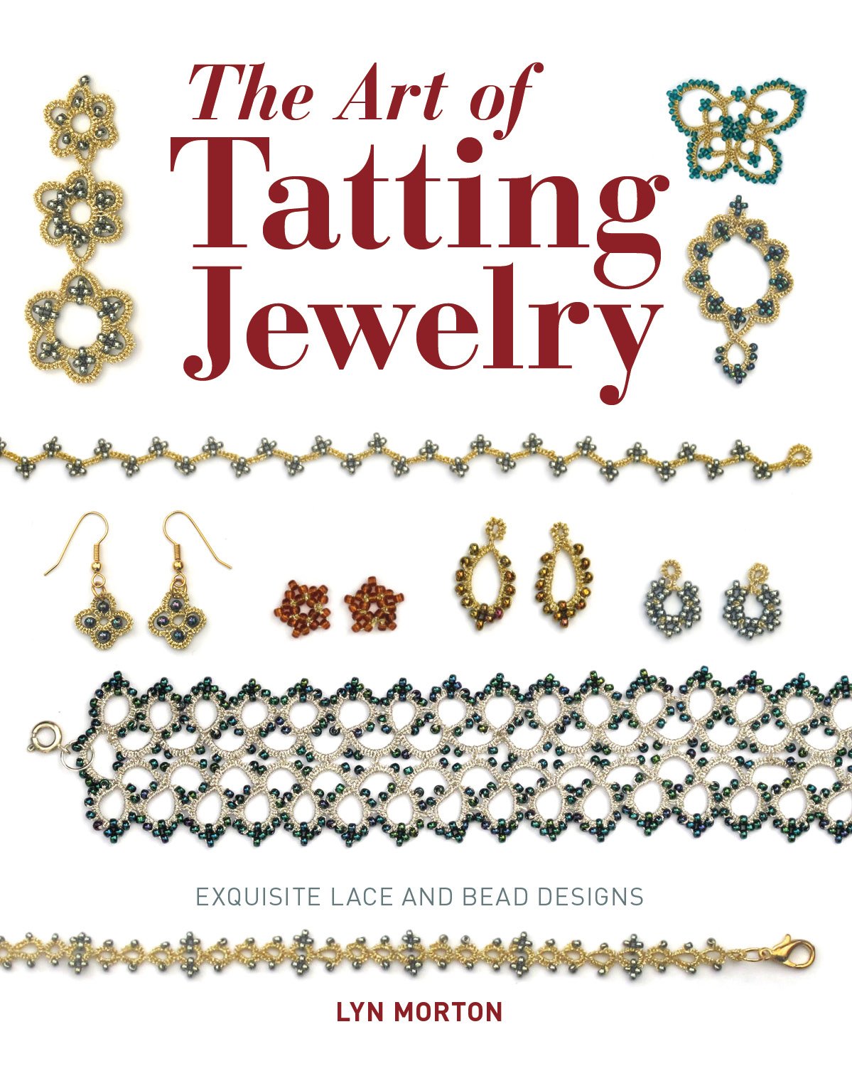 The Art of Tatting Jewelry: Exquisite Lace and Bead Designs Hobbies & Crafts