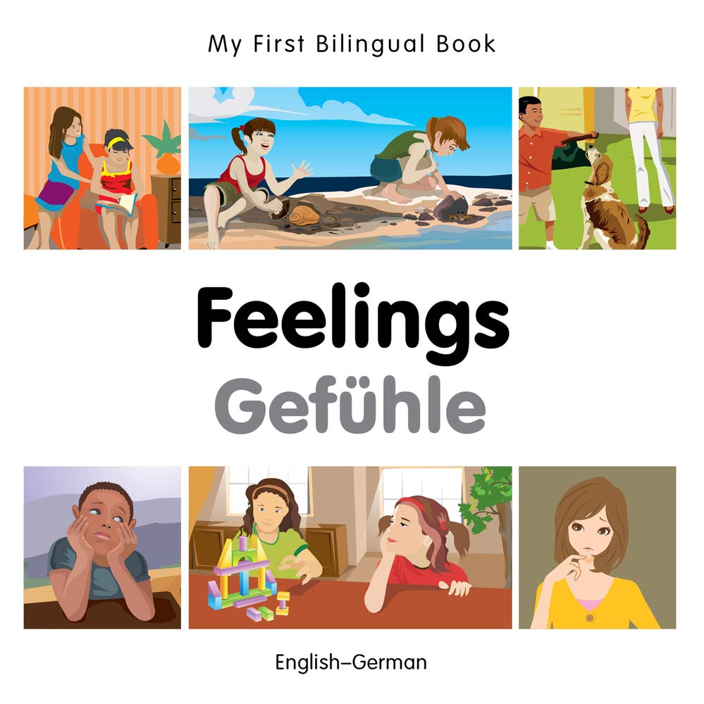 My First Bilingual Book-Feelings (English-German) Study Guides