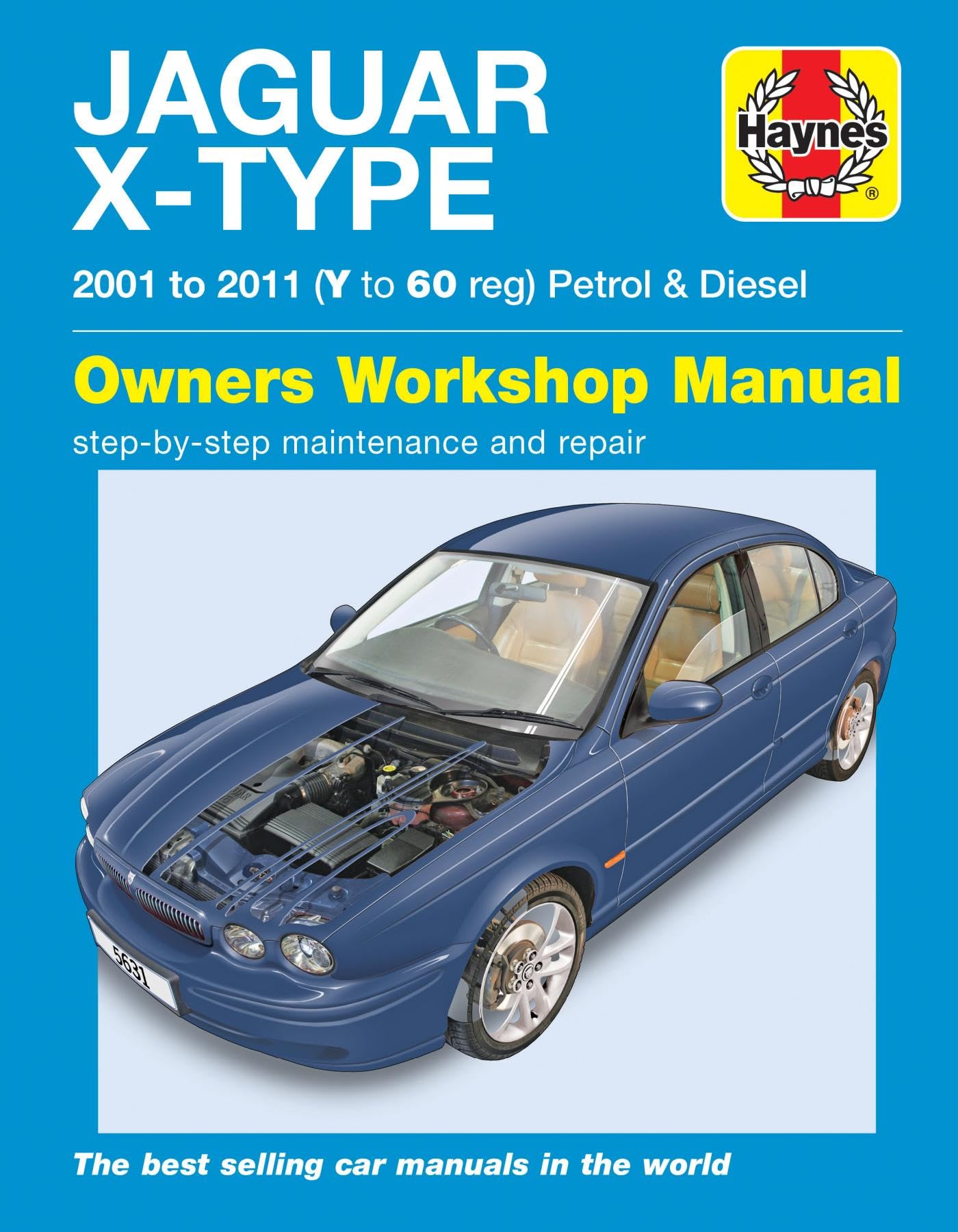 Jaguar X Type Petrol & Diesel (01 - 11) Haynes Repair Manual Leisure, Home & Garden