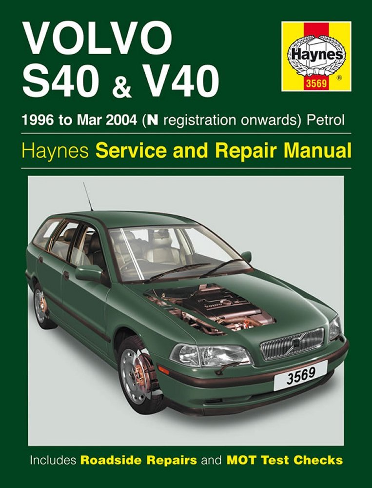 Volvo S40 & V40 Petrol (96 - Mar 04) Haynes Repair Manual Leisure, Home & Garden