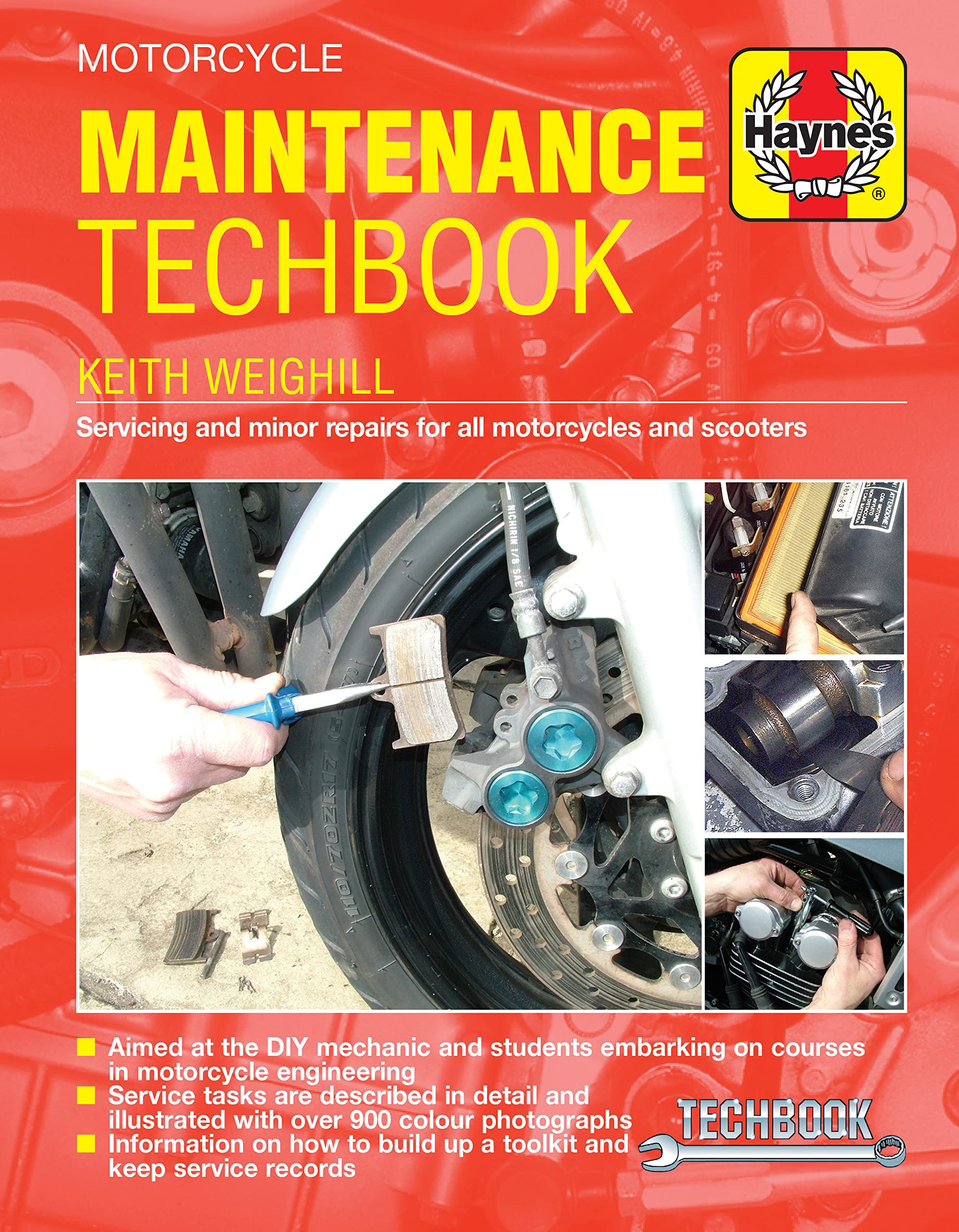 Motorcycle Maintenance Techbook (Haynes Service and Repair Manual Series) Hobbies & Crafts