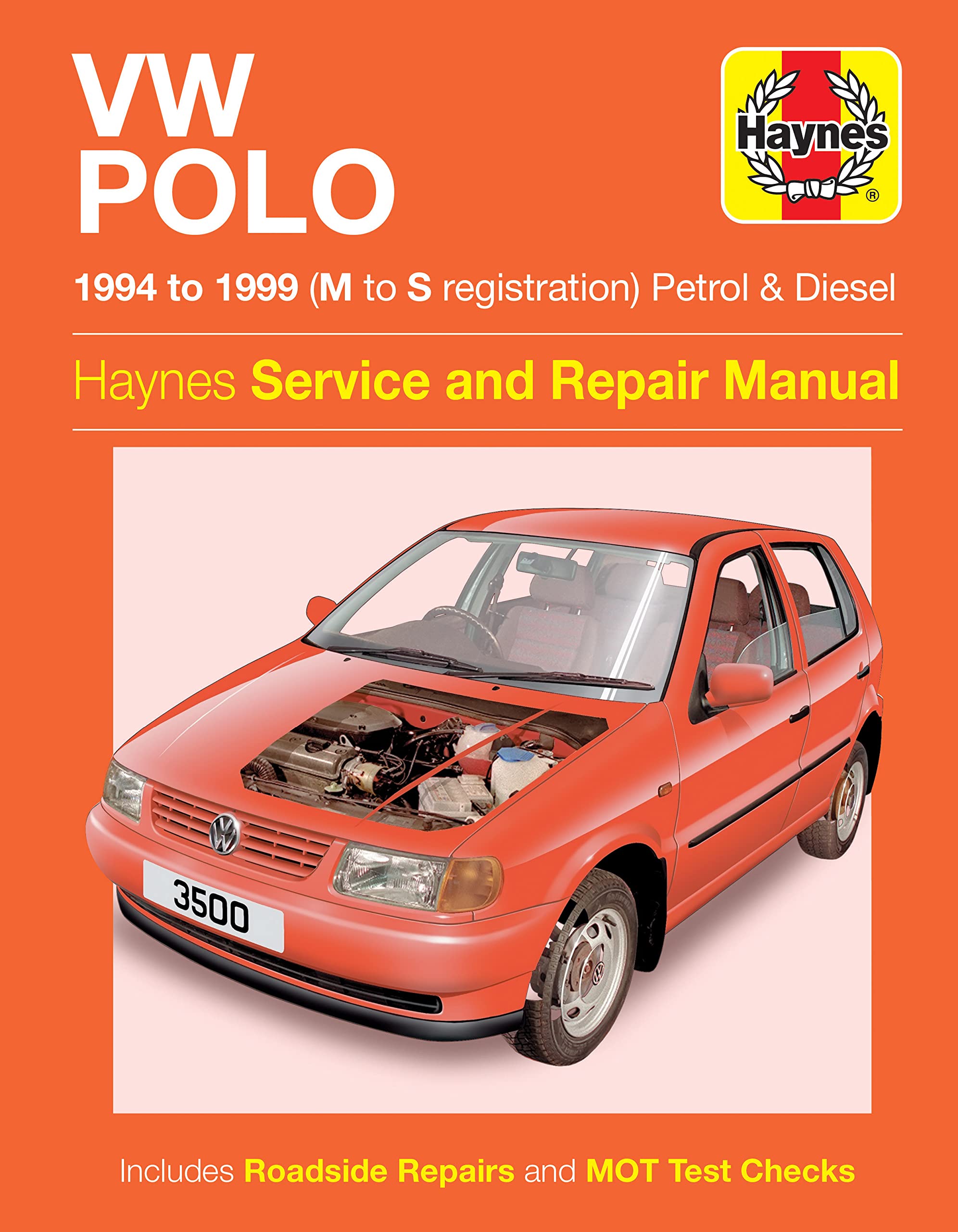 VW Polo Hatchback Petrol & Diesel (94 - 99) Haynes Repair Manual Leisure, Home & Garden