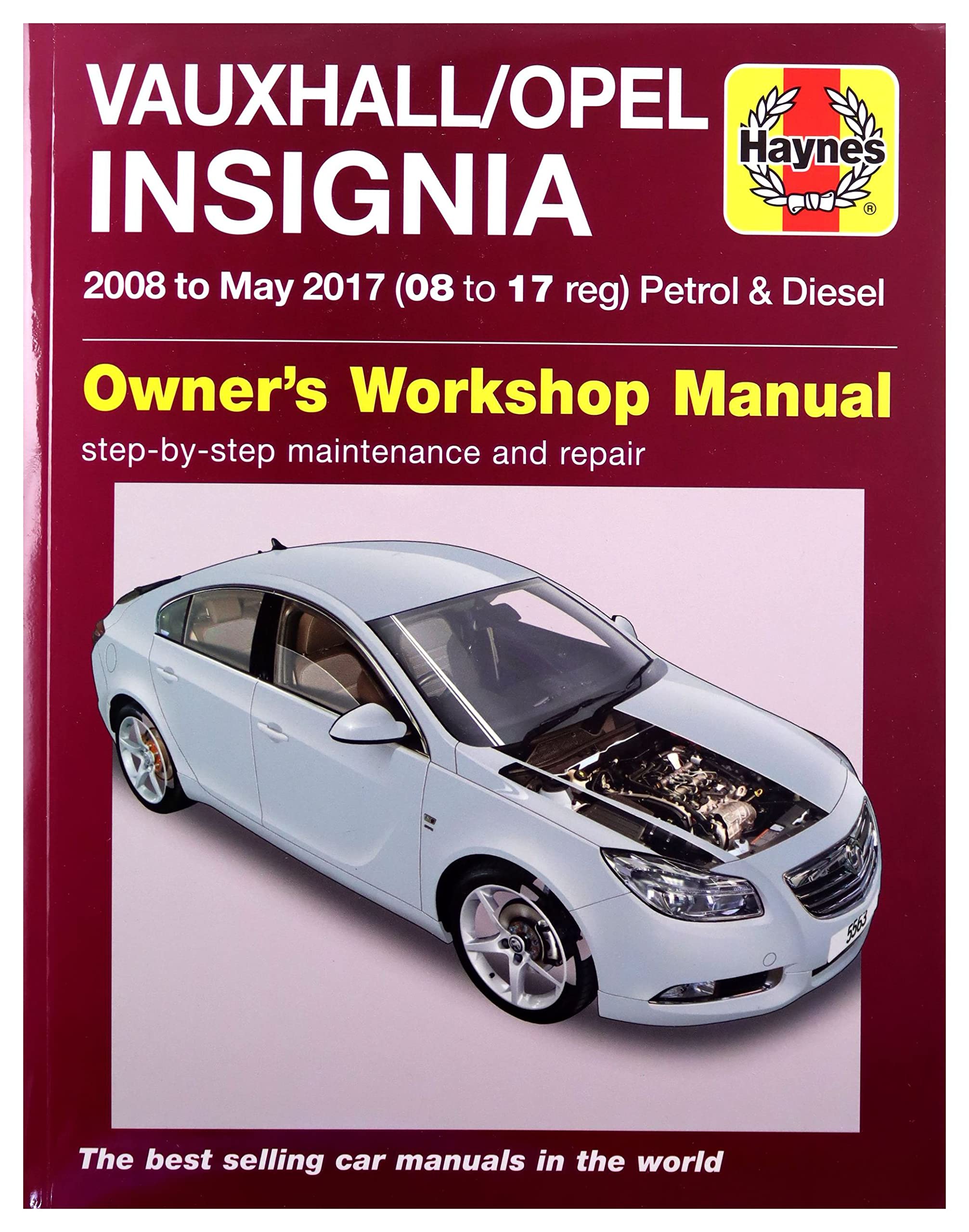 Vauxhall/Opel Insignia Owners Workshop Manual Leisure, Home & Garden