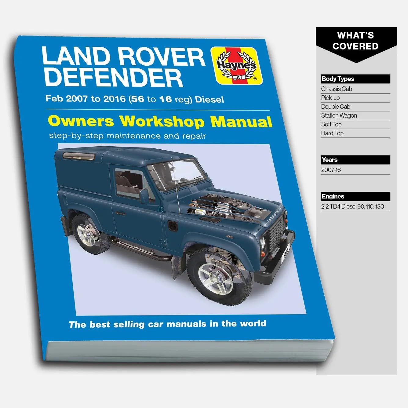 Land Rover Defender Diesel (Feb '07-'16) 56 - 16 book