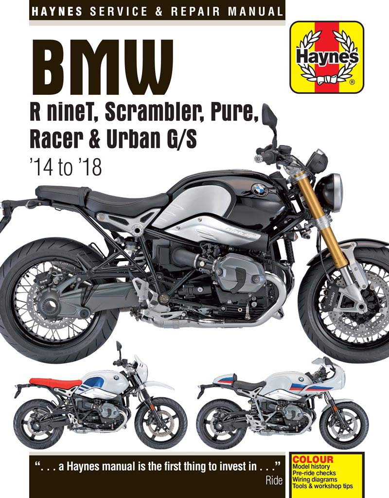 BMW R nineT (14 - 18) Haynes Repair Manual: 2014 to 2018 (Haynes Service and Repair Manual) Hobbies & Crafts