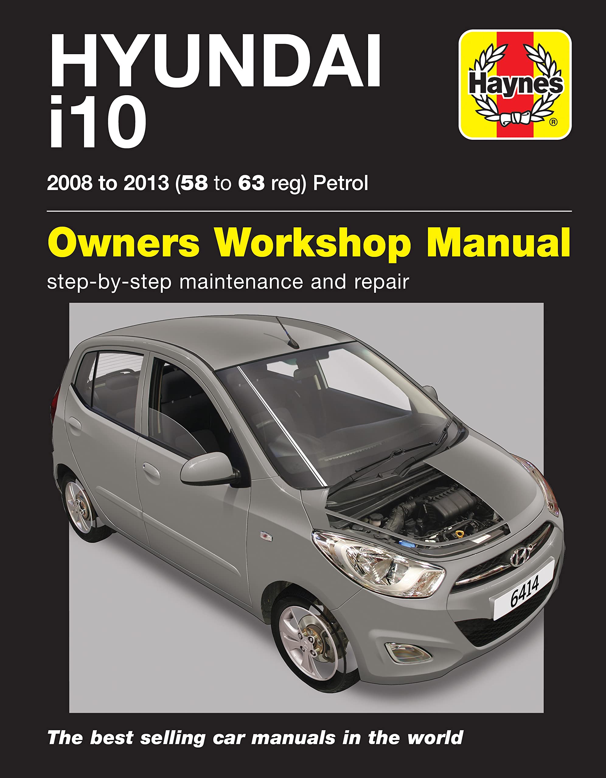 Hyundai i10 petrol ('08-'13) 58 to 63 Leisure, Home & Garden