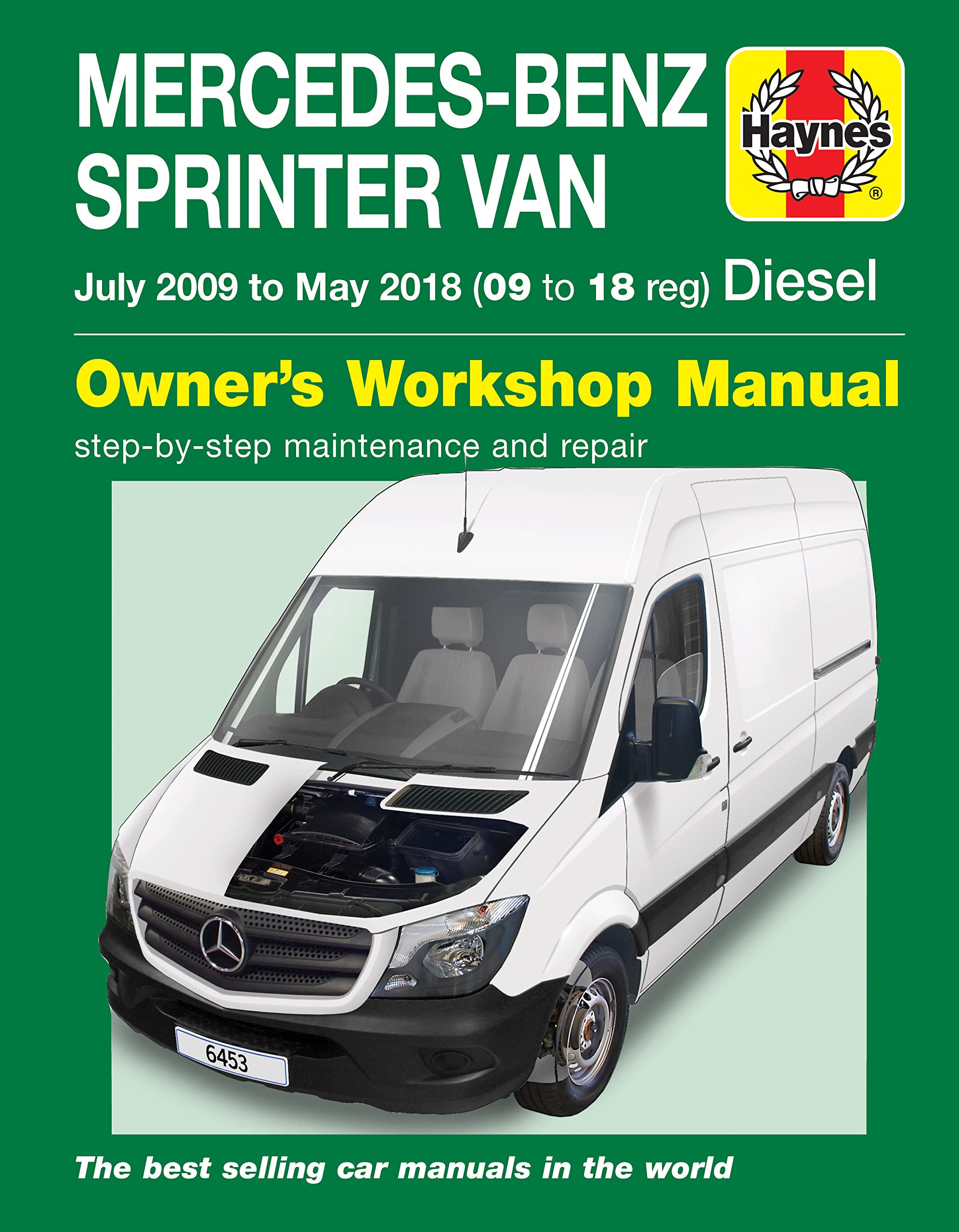 Mercedes-Benz Sprinter Diesel Vans July 09 to May 18 (09 to 18 reg) Haynes Repair Manual Leisure, Home & Garden