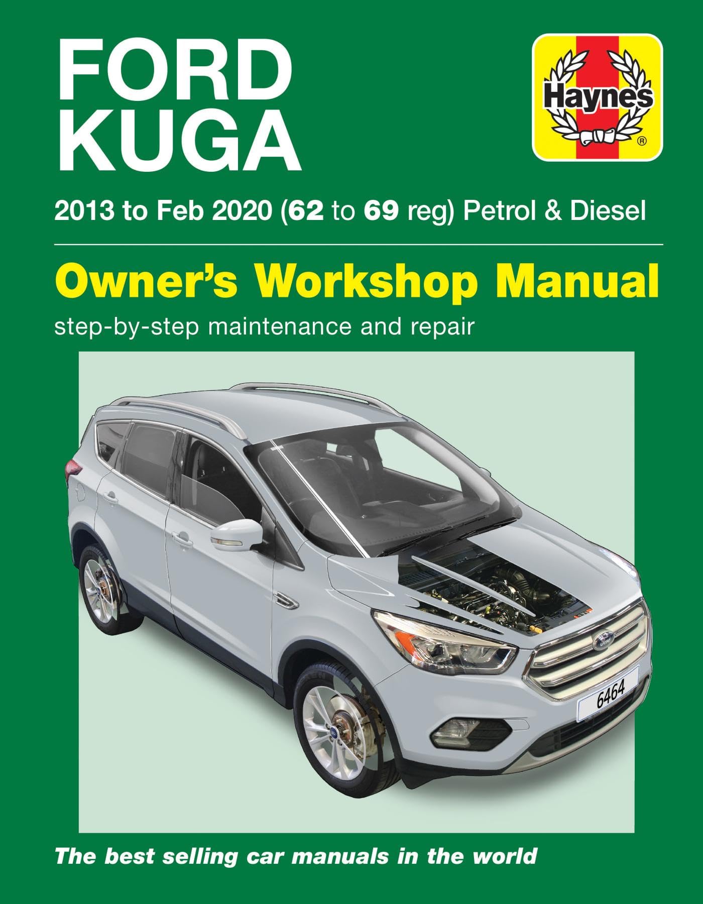 Ford Kuga 2013 - Feb 2020 (62 to 69) Haynes Repair Manual Leisure, Home & Garden