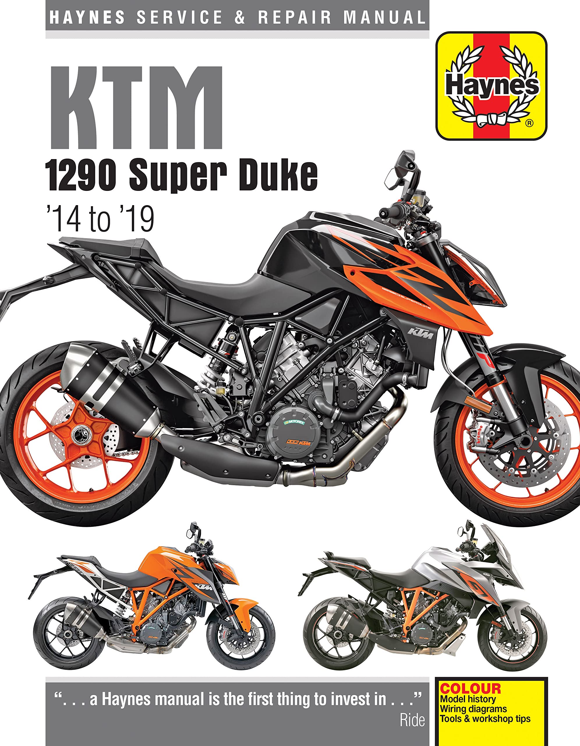 KTM 1290 Super Duke (14-19) book