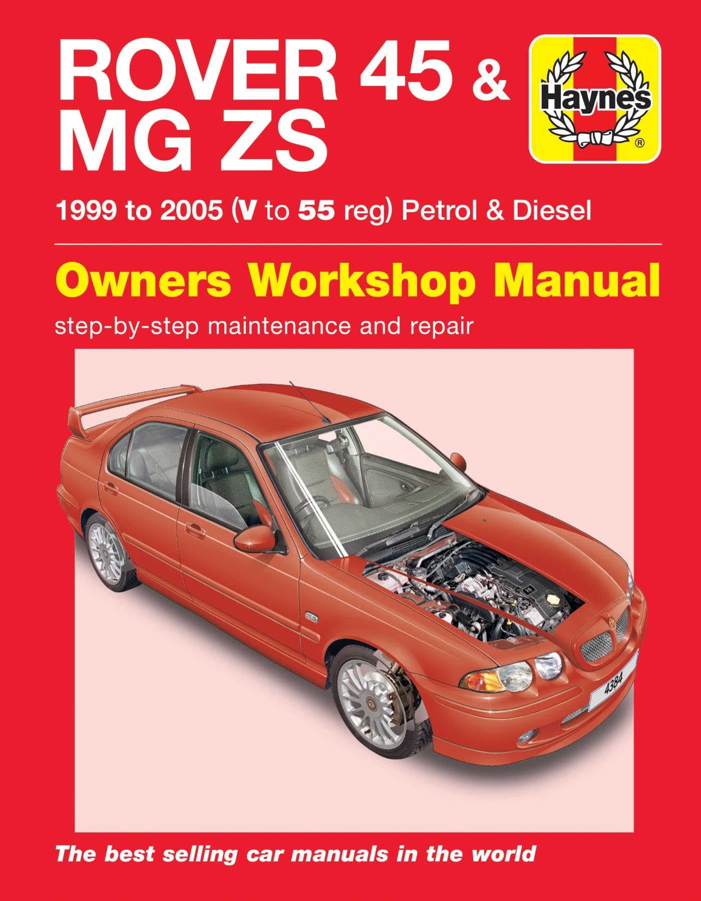 Rover 45 / MG Zs Petrol & Diesel (99 - 05) V To 55 Leisure, Home & Garden