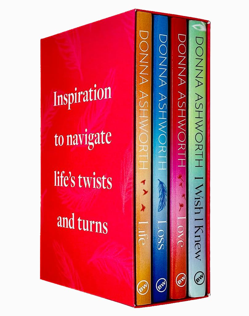 Foblit ltd Donna Ashworth Collection, 4 Bücher, Box-Set, gebundene Ausgabe (I Wish I Knew, Liebe, Verlust und Leben) Books