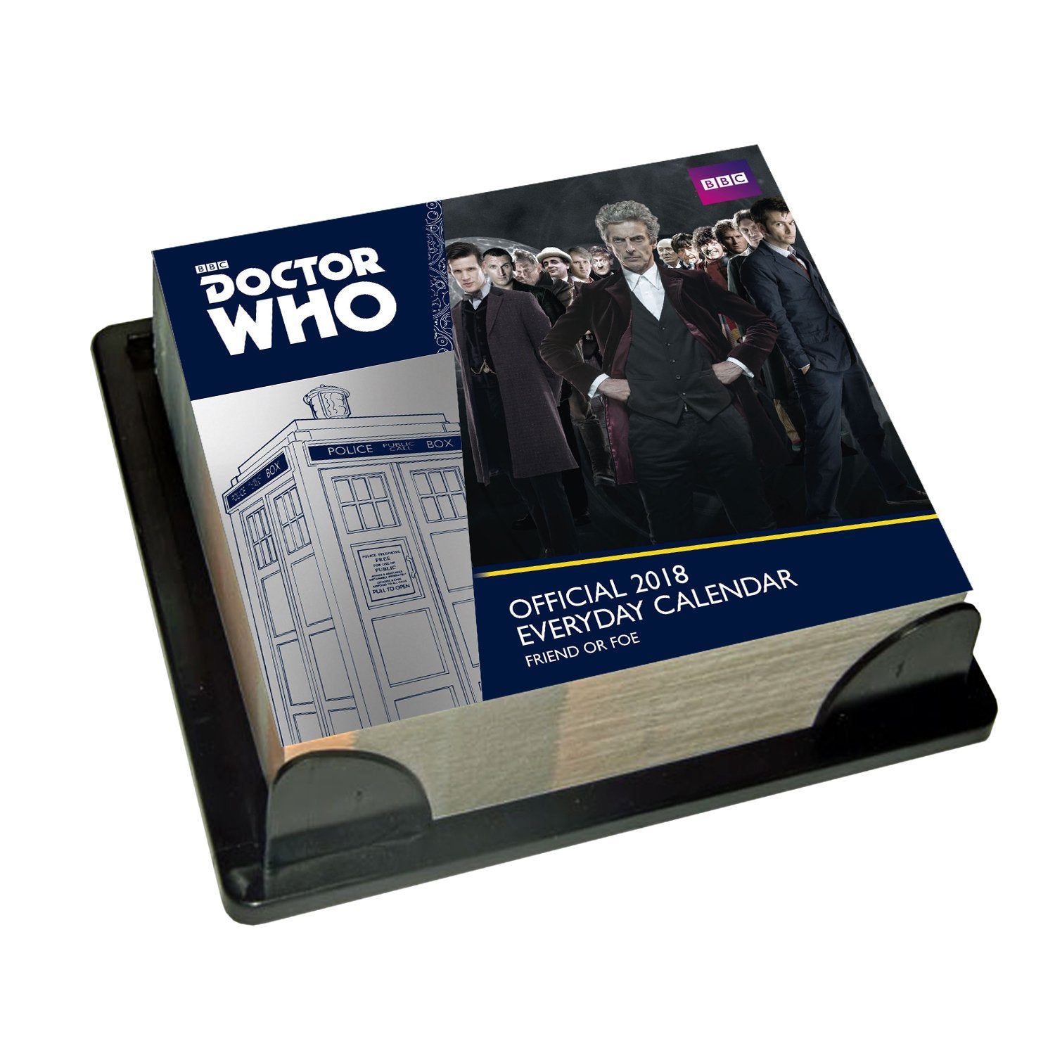 Doctor Who Official 2018 Desk Block Calendar book