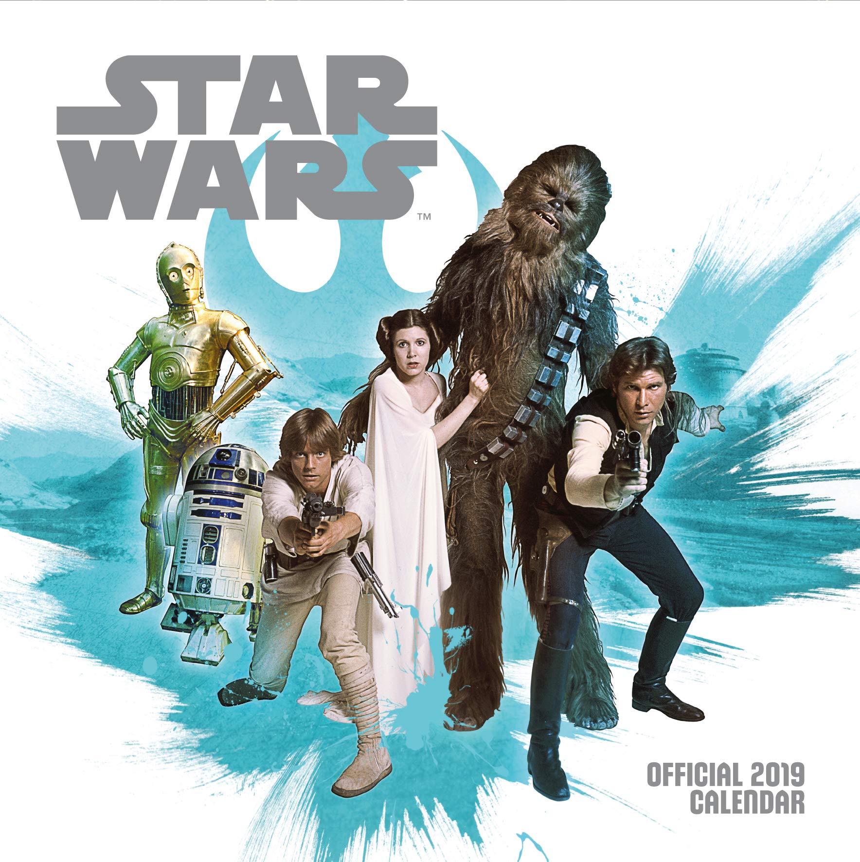 Star Wars Classic Official 2019 Calendar - Square Wall Calen Business, Finance & Career