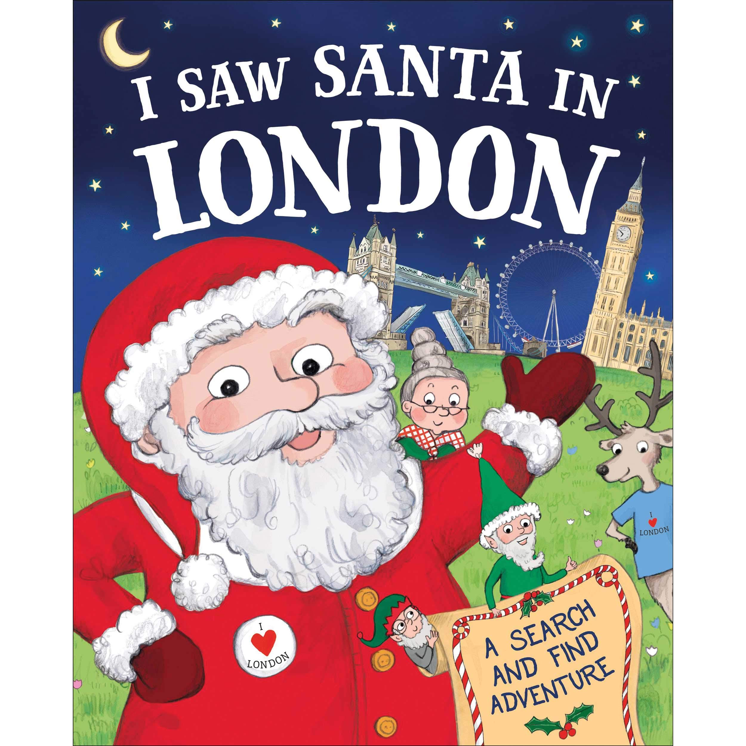 I Saw Santa in London book