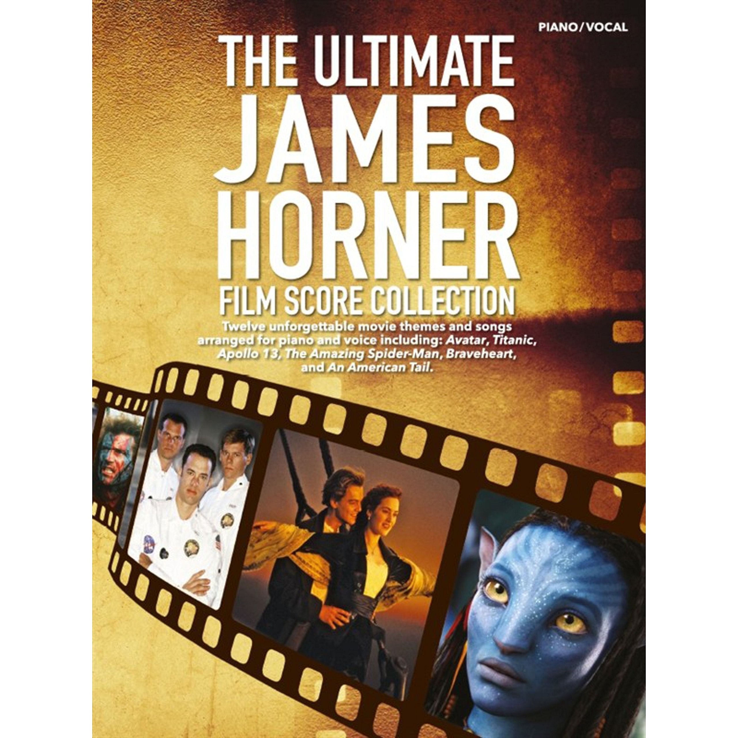 THE Ultimate James Horner Film Score Collection Piano Vocal Guitar book