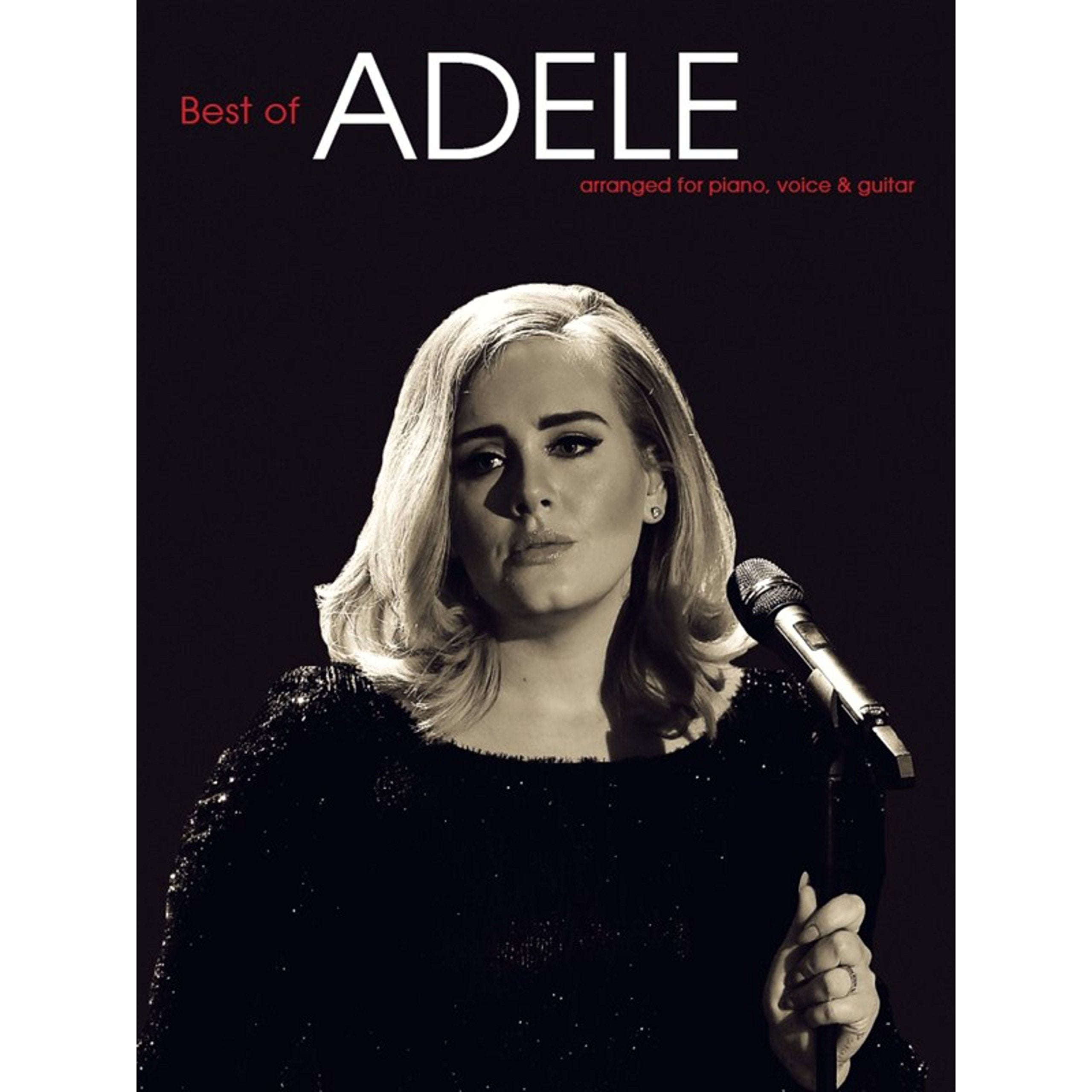 The Best Of Adele (PVG) (Piano Voice Guitar Book Updated Edition): Songbook für Klavier, Gesang, Gitarre: Arranged for piano, voice & guitar Sheet Music