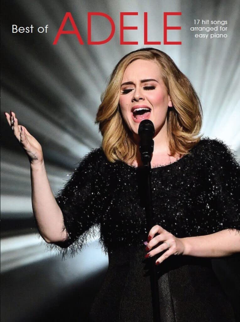 The Best Of Adele (Easy Piano) (Easy Piano Book Updated Edition): Songbook für Klavier: Songbook für Easy Piano Sheet Music