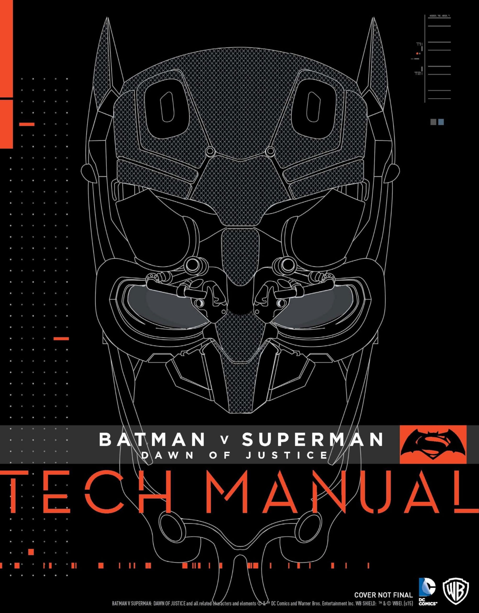 Batman V Superman: Dawn Of Justice: Tech Manual Manga