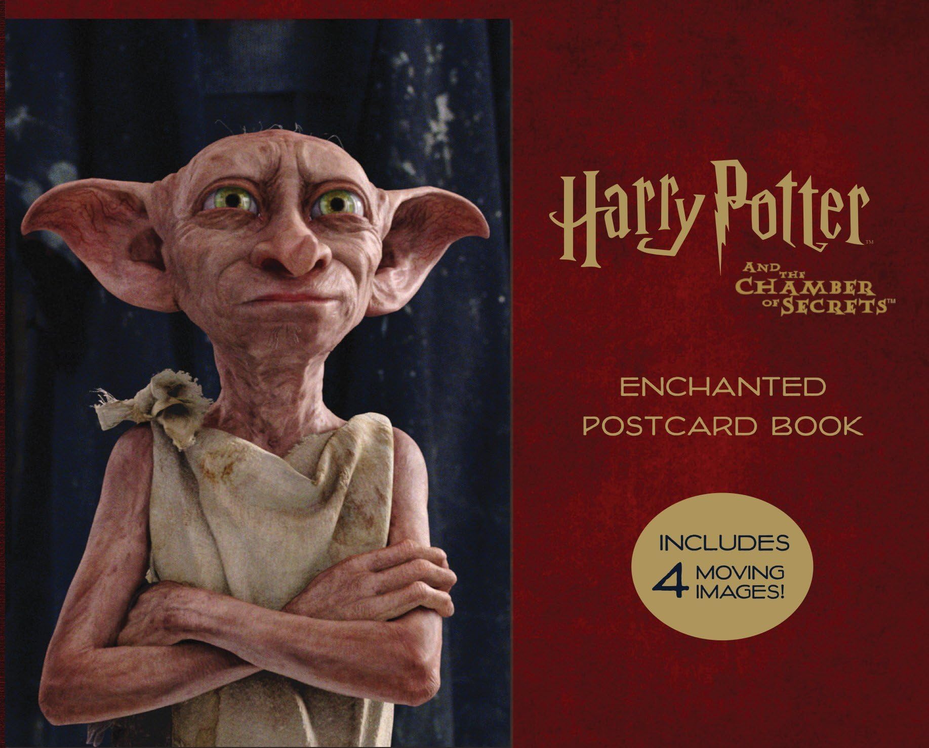Harry Potter and the Chamber of Secrets Enchanted Postcard Book book