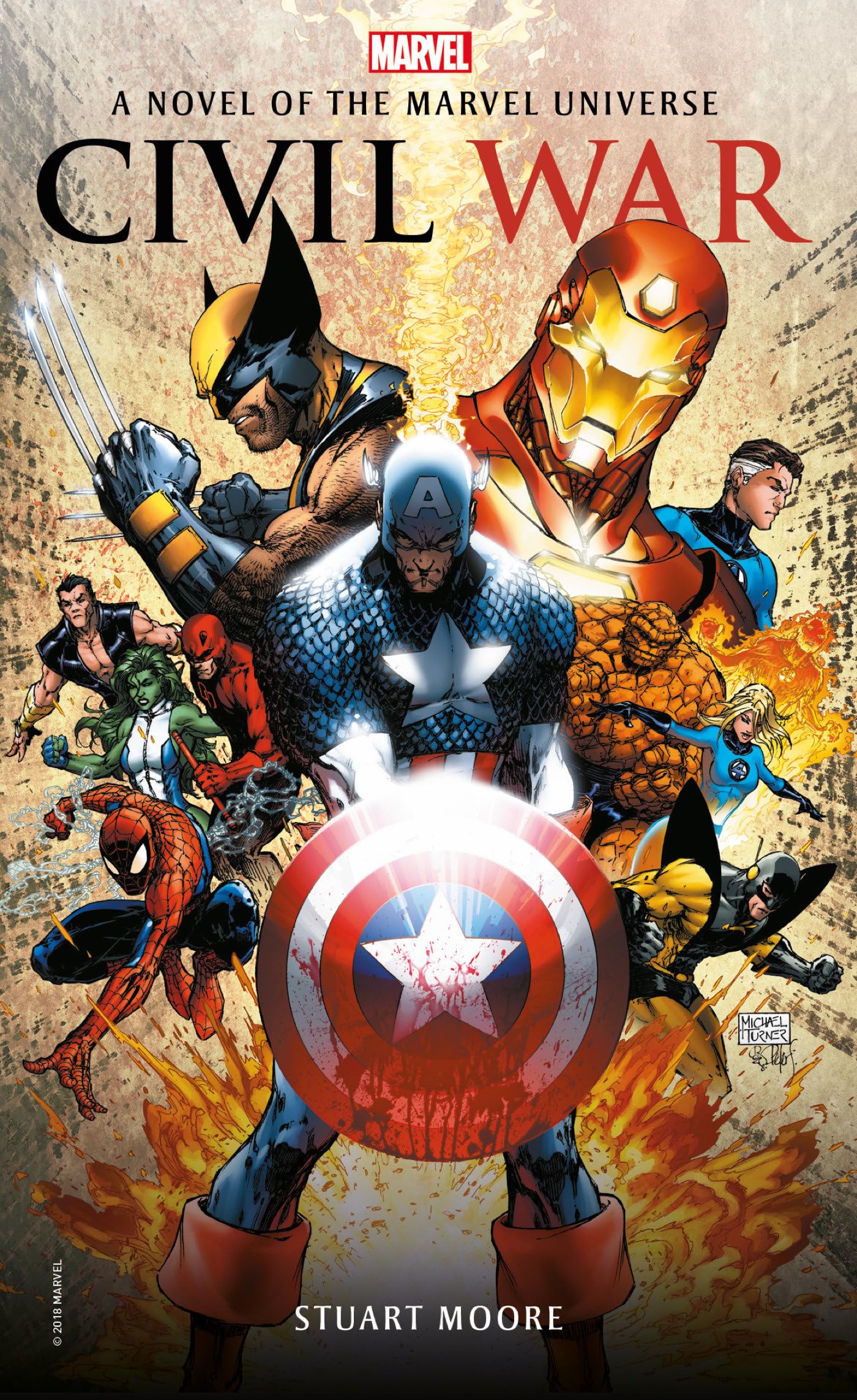 Marvel Civil War: A Novel of the Marvel Universe Action & Adventure