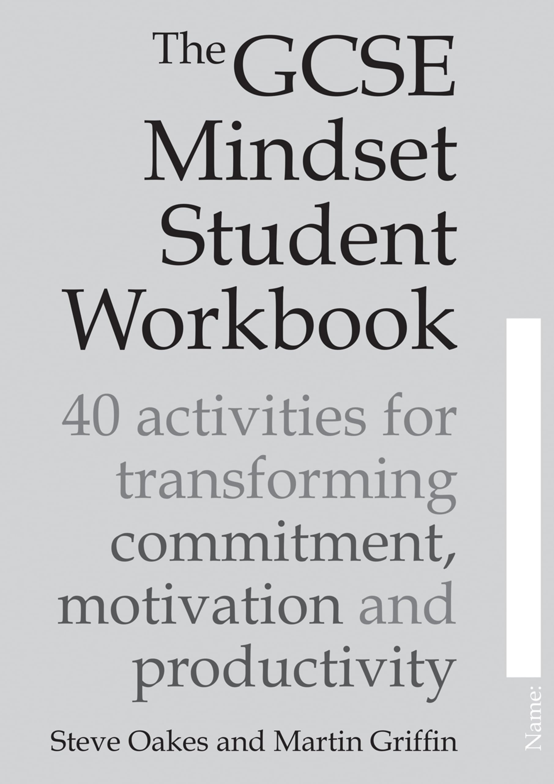 The GCSE Mindset Student Workbook Education & Training Books