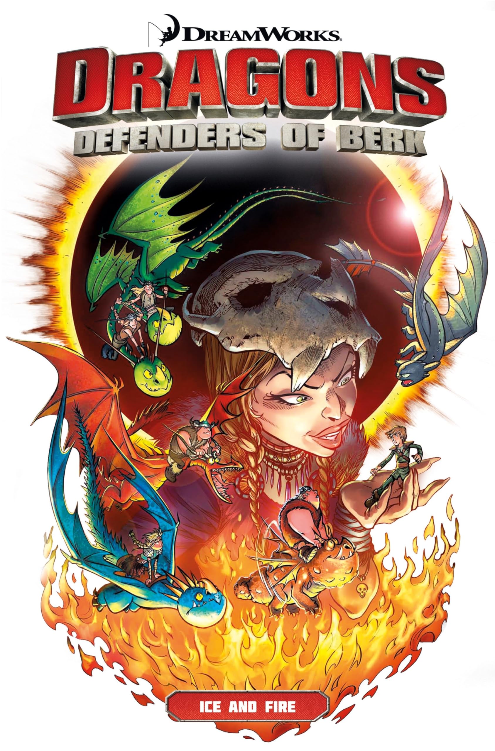 Dragons Defenders of Berk: Ice and Fire Manga