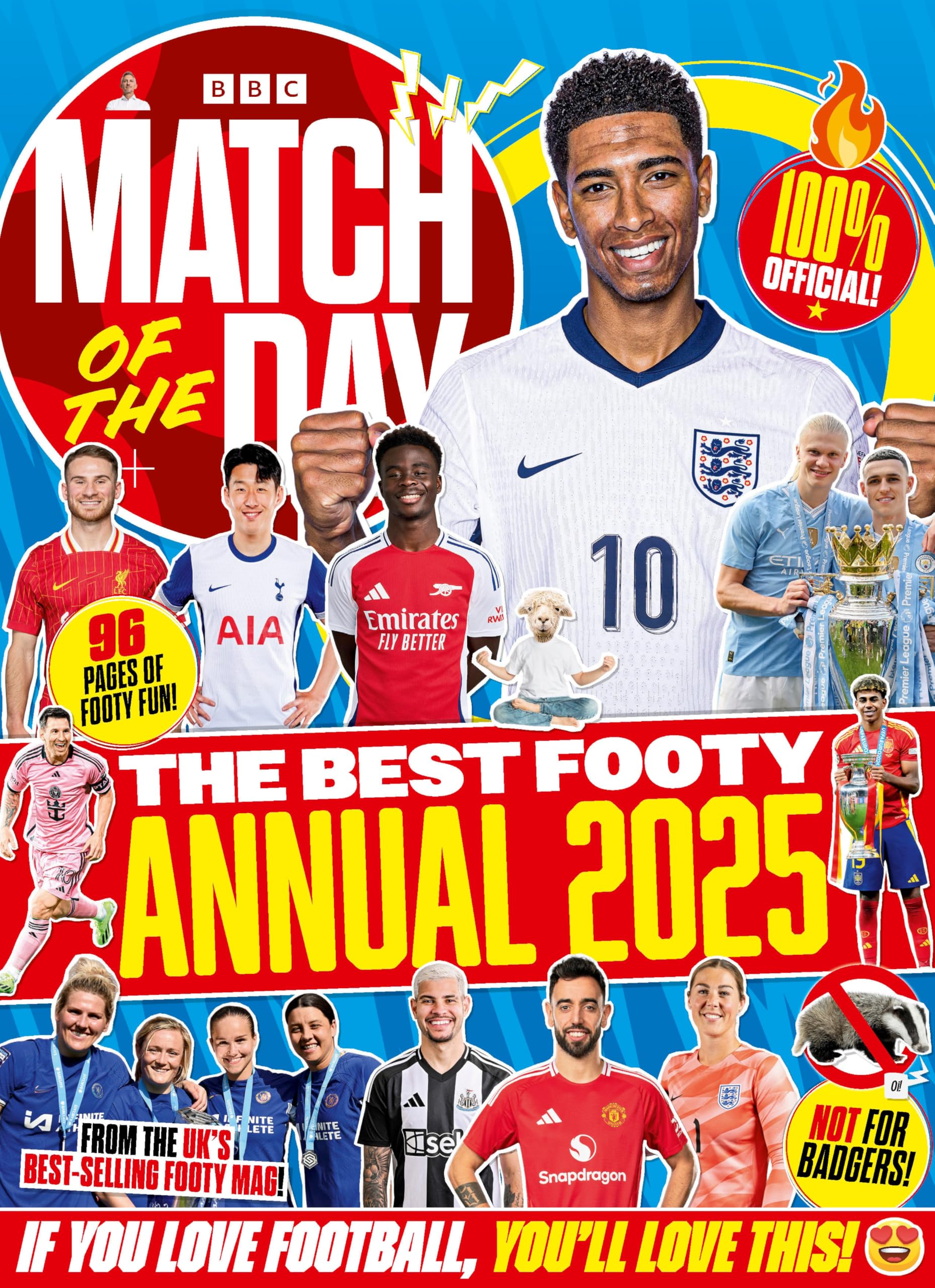 Match of the Day Annual 2025 Reference Books