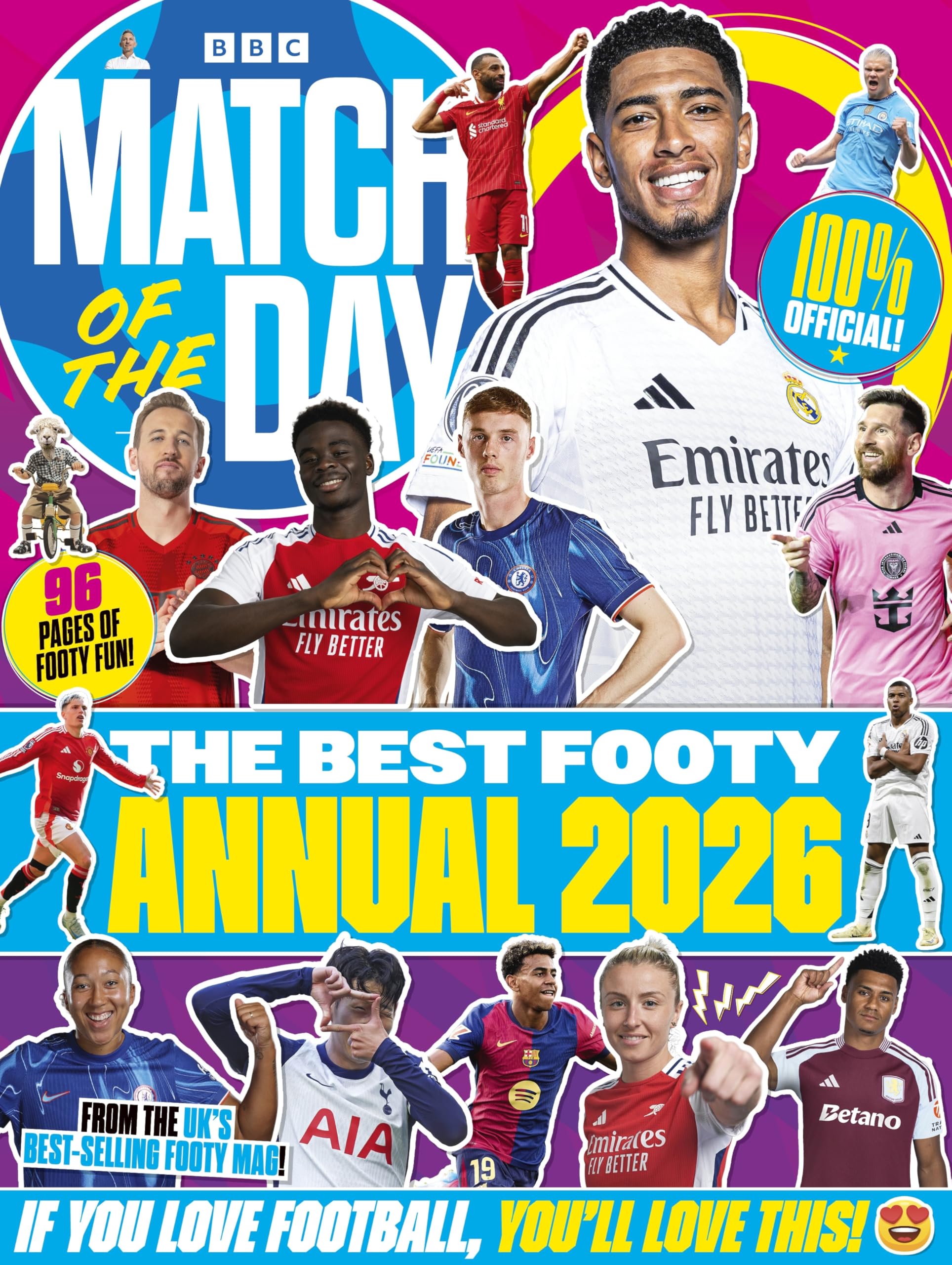 Match of the Day Annual 2026 Health, Nutrition & Fitness