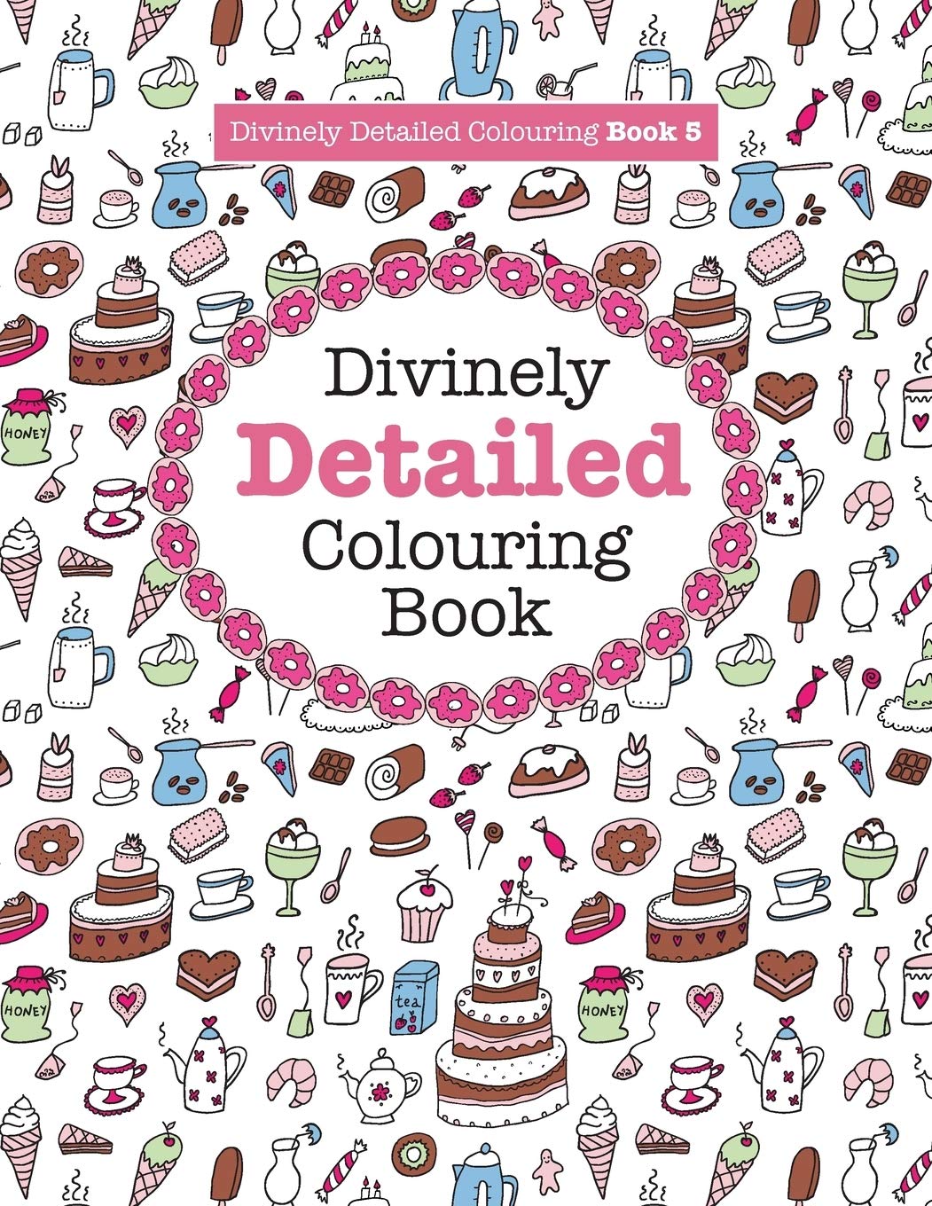 Divinely Detailed Colouring Book 5 Film, Art & Culture