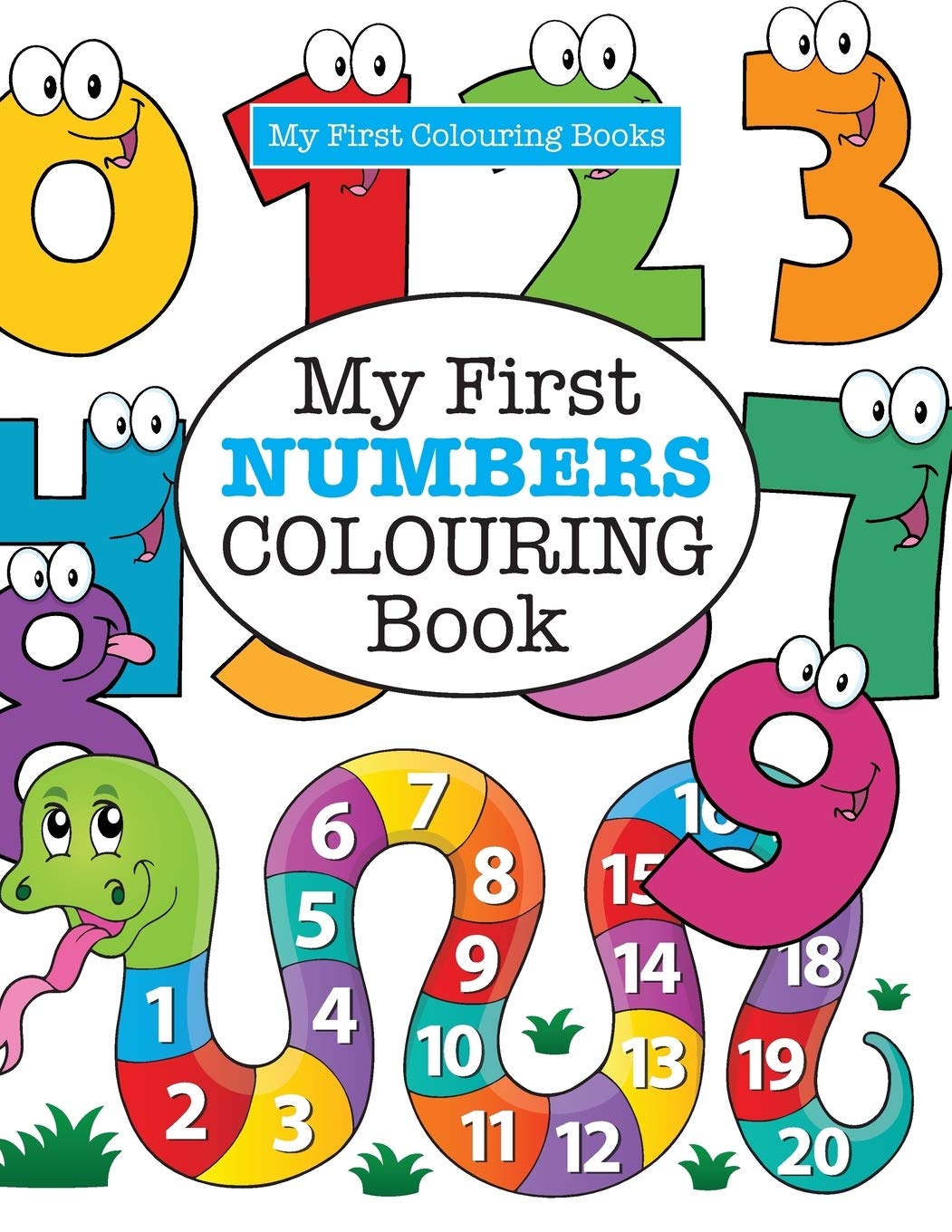 My First NUMBERS Colouring Book ( Crazy Colouring For Kids) Hobbies & Crafts