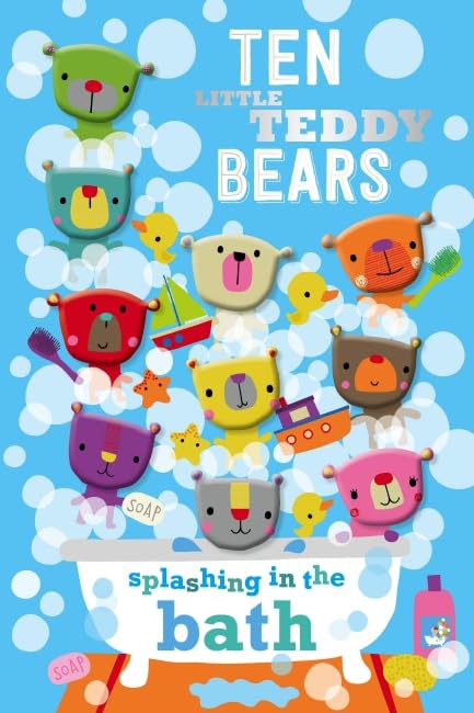 TEN LITTLE TEDDY BEARS SPLASHI book