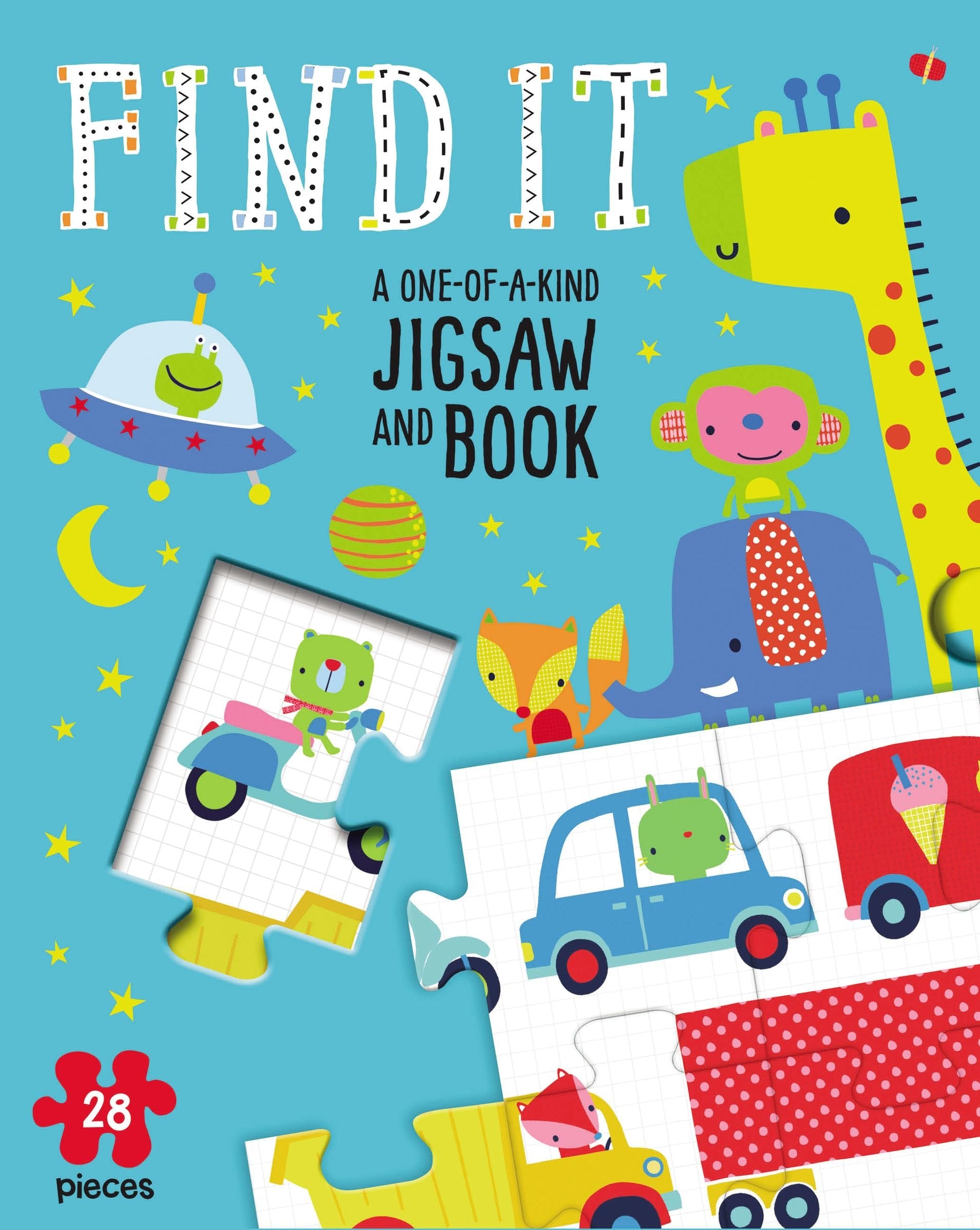 Jigsaw Puzzle Slipcase: Find It: A One-of-a-Kind Jigsaw and Book book